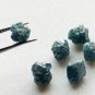 Blue Colour Raw Diamond Rough Diamond Uncut Loose Diamond For Making Jewellery