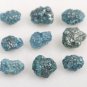 Blue Colour Natural Rough Diamond Loose Raw Uncut Diamond For Making Jewellery