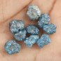 Blue Colour Natural Rough Diamond Loose Raw Uncut Diamond For Making Jewellery