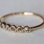 Natural Grey Round Cut Salt & Pepper Diamond Ring Promise Ring Gift For Her