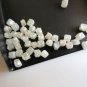 Natural Rough Diamond White Cubes Diamond Raw Uncut Diamond For Making Necklace