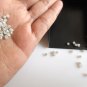 Natural Rough Diamond White Cubes Diamond Raw Uncut Diamond For Making Necklace