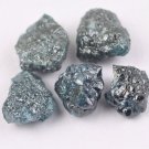 Natural Loose Rough Diamond Blue Colour Raw Uncut Diamond For Making Jewellery