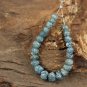 10pcs Natural Rough Diamond Beads Blue Colour Raw Diamond Drill For Use Bracelet
