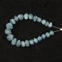10pcs Natural Rough Diamond Beads Blue Colour Raw Diamond Drill For Use Bracelet