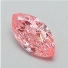 Marquise Cut Lab Grown Diamond Fancy Vivid Pink Color Diamond Loose Diamond Ring