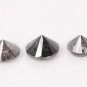 3.04Ct Natural Round Cut Diamond Salt & Pepper Loose Diamond For Making Jewelry