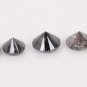 3.04Ct Natural Round Cut Diamond Salt & Pepper Loose Diamond For Making Jewelry