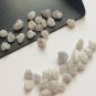 4pc White Grey Rough Diamonds Natural Loose Raw Diamond For Making Jewelry