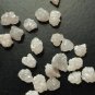 4pc White Grey Rough Diamonds Natural Loose Raw Diamond For Making Jewelry