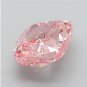 Fancy Vivid Pink Cushion Cut Loose Diamond VS1 Clarity Diamond Engagement Ring