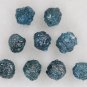 9.04Ctw Blue Colour Rough Diamond Natural Loose Raw Diamond For Diamond Pendant