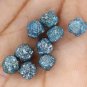 9.04Ctw Blue Colour Rough Diamond Natural Loose Raw Diamond For Diamond Pendant