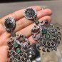 Unique Art Deco Dangle Earring in 925 Sterling Silver Exquisite &Delicate Design