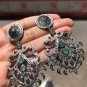 Unique Art Deco Dangle Earring in 925 Sterling Silver Exquisite &Delicate Design