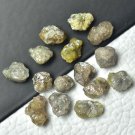 6 ct Natural Raw Diamonds Uncut Mix Color Loose Rough Diamond Making For Jewelry