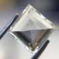 0.52 Ct Shield Cut Lab Grown Diamond Fancy Shield Lab Created CVD Diamond