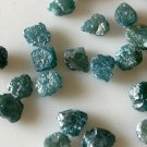 2.58CT Natural Diamond Blue Rough Flat Diamonds Loose Blue Raw Diamonds For Ring
