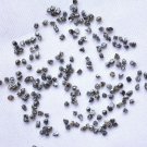 1 Ct Natural Black Diamond Undrilled Chips Uncut Loose Diamond For Jewellery
