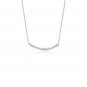 0.28 Ct Round Cut Simulated Diamond Necklace Anniversary Gift Necklace For Her