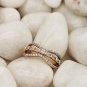 1.40Ct Baguette & Round Cut Simulated Ring Anniversary Band Ring Gift For Women