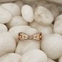 1.40Ct Baguette & Round Cut Simulated Ring Anniversary Band Ring Gift For Women