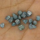 5.32Ct Natural Rough Diamonds Blue Colour Raw Loose Diamond For Use Jewellery