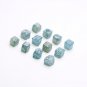 Blue Colour Raw Rough Cube Shape Diamond Unique Cut Diamond Use For Gold Jewelry
