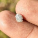 1.30ct Natural White Color Raw Diamond Uncut Loose Rough Unique Diamond For Gift