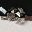 Baguette Shaped Loose Diamond Salt & Pepper Diamond For Use Making Jewellery