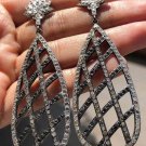 Vintage Sterling Silver Earrings: Antique Black Rhodium Silver Collection