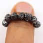 1.00ct Black Rough Diamond Beads Natural Raw Diamond Drill Conflict Free Diamond
