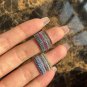 Round Cut Simulated Diamond Ring Full Eternity Band Stackable Ring Gift For Her