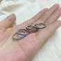 Round Cut Simulated Diamond Ring Full Eternity Band Stackable Ring Gift For Her