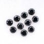 0.38Ct Black Round Cut Diamond Natural Loose Earth Mined Diamond For Making Ring