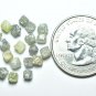 3 pcs Grey Rough Diamond Box Cubes Natural Loose Uncut Cubes Diamond For Jewelry