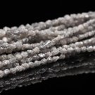 Natural White & Grey Raw Diamond Loose Uncut Shape Bead Diamond Use For Necklace