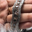 Exquisite Art Deco Diamond Bangle 925 Sterling Silver Bracelet For Wedding Gift