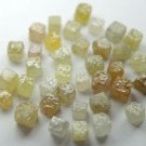 0.60Ct Natural Loose Diamond Rough Cube Diamond Mix Color Diamond For Jewelry