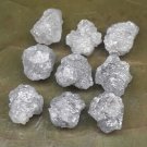 4.12Ct Natural Rough Diamond Uncut Loose Diamond Silver White Colour Raw Diamond