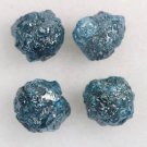 7.43Ct Natural Blue Rough Diamond Loose Raw Uncut Diamond For Making Jewellery