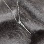 Round Cut Simulated Trio Necklace Pendant Elegant Necklace For Birthday Gift Her