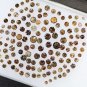Champagne Colour Round Loose Diamond Natural Rustic Diamond For Making Jewellery