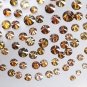 Champagne Colour Round Loose Diamond Natural Rustic Diamond For Making Jewellery