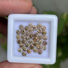 Natural Loose Round Cut Diamond Brilliant Champagne Colour Diamond For Jewellery