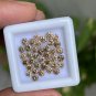 Natural Loose Round Cut Diamond Brilliant Champagne Colour Diamond For Jewellery