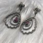 Ruby Stunning Earring 925 Sterling Silver Deliciated Dangle Earring For Her