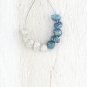 Natural White-Blue Rough Diamond Drilled Hole Beads Uncut Loose Diamond For Ring
