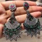 Delicated Dangle Earring 925 Sterling Silver Stunning Deco Earring For Her