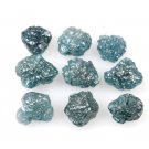 1.41ctw Natural Blue Rough Diamond Uncut Raw Loose Diamond For Making Jewellery